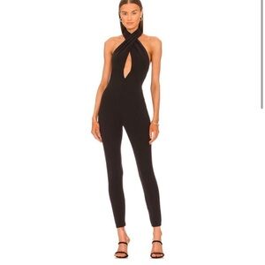 Michael Costello x Revolve halter jumpsuit - size m